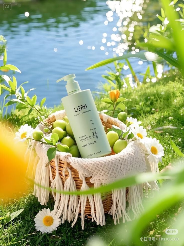 Botanical Orchard Skincare Aesthetic