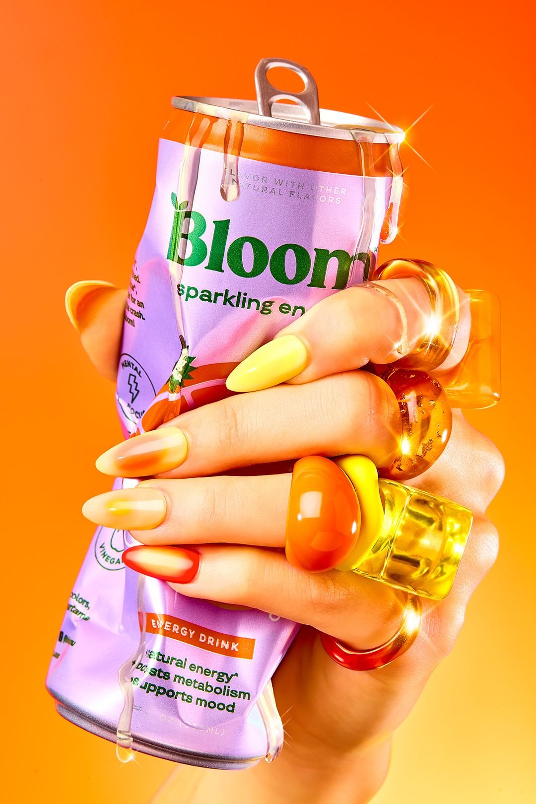 Vibrant Citrus Energy Bloom