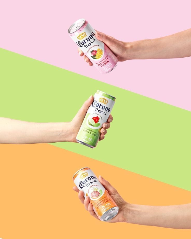 Tropical Seltzer Trio Layout
