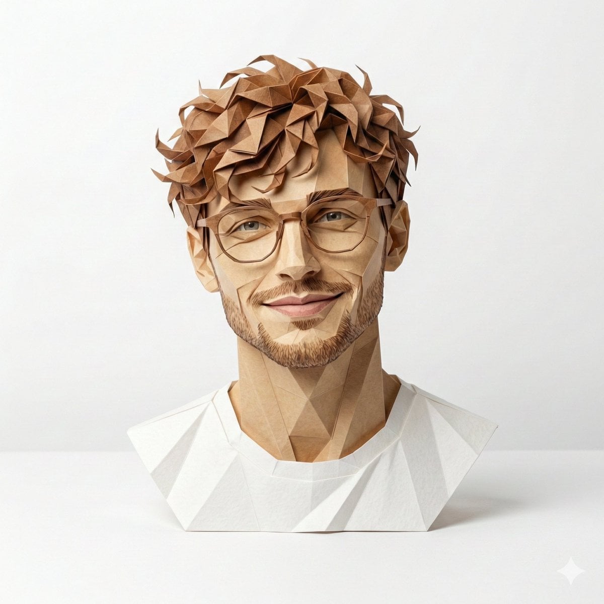 Origami Masterpiece Portrait