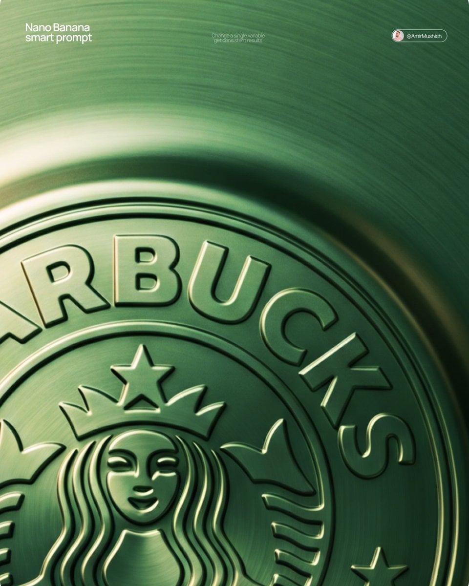 Embossed Logo Relief Metal Surface