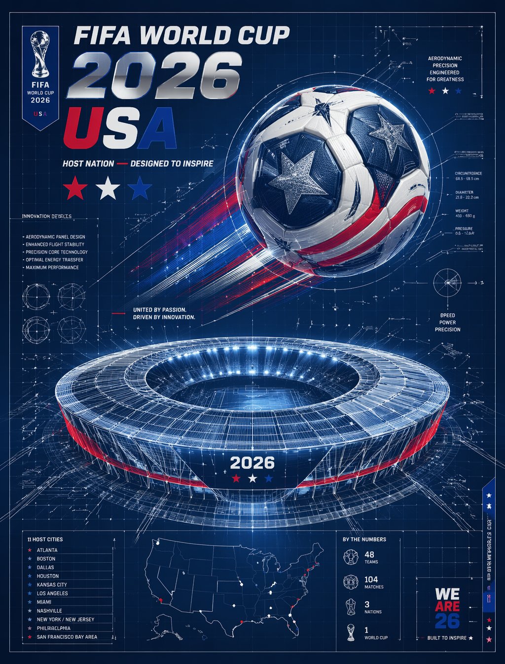 FIFA 2026 USA — Blueprint Host Nation