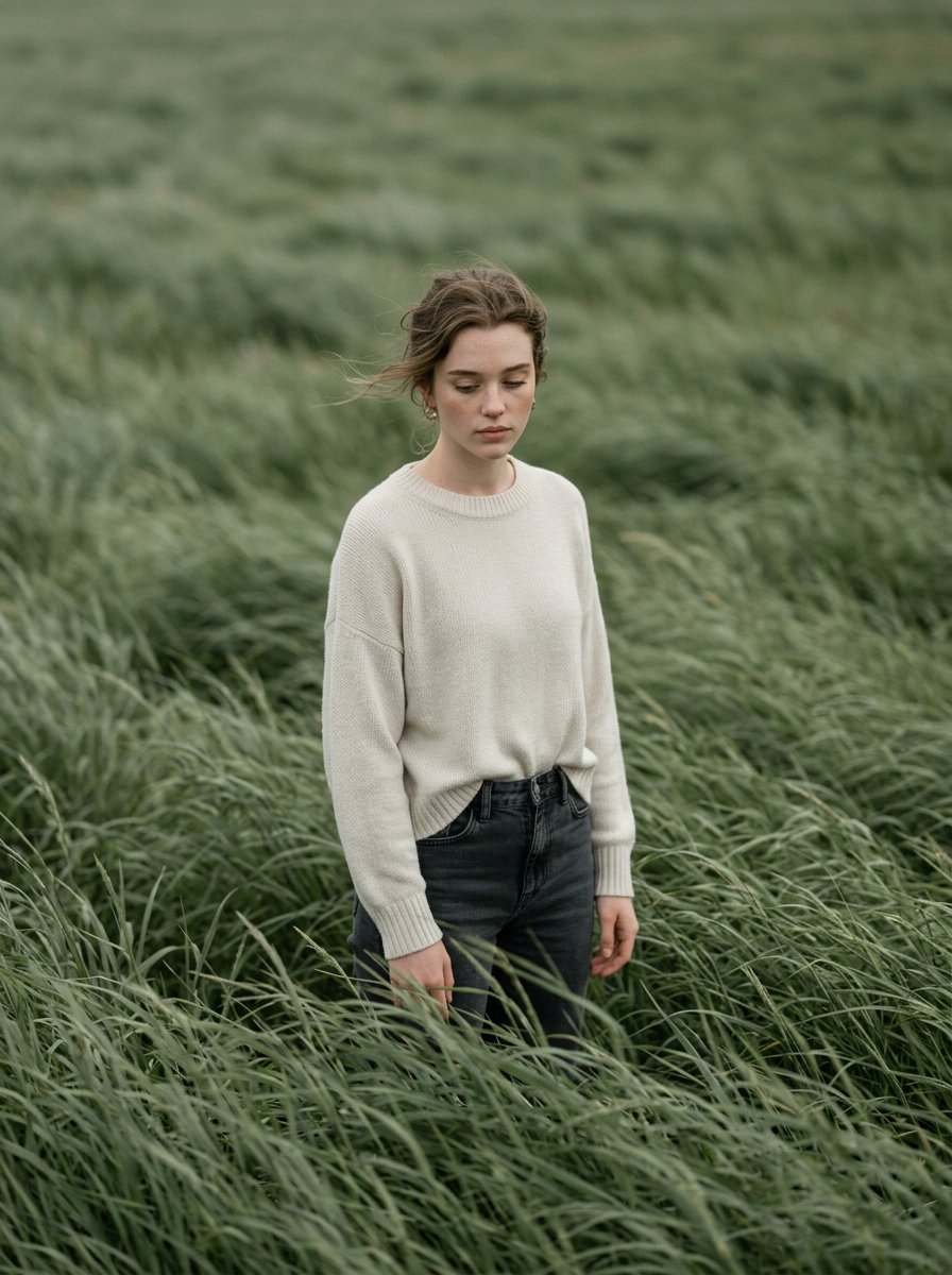 Cinematic Editorial Style Portrait in a