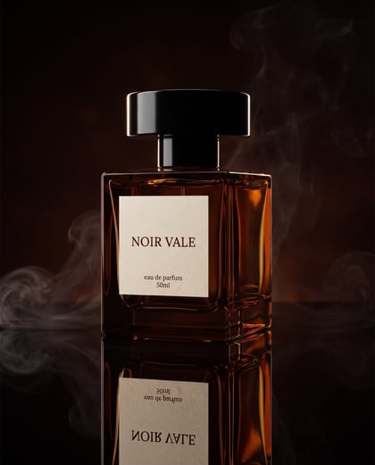 Dark luxe — Product shot template for Noir Vale
