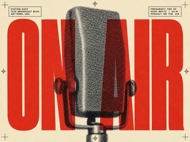 Vintage Broadcast Poster cover — generated with this skill