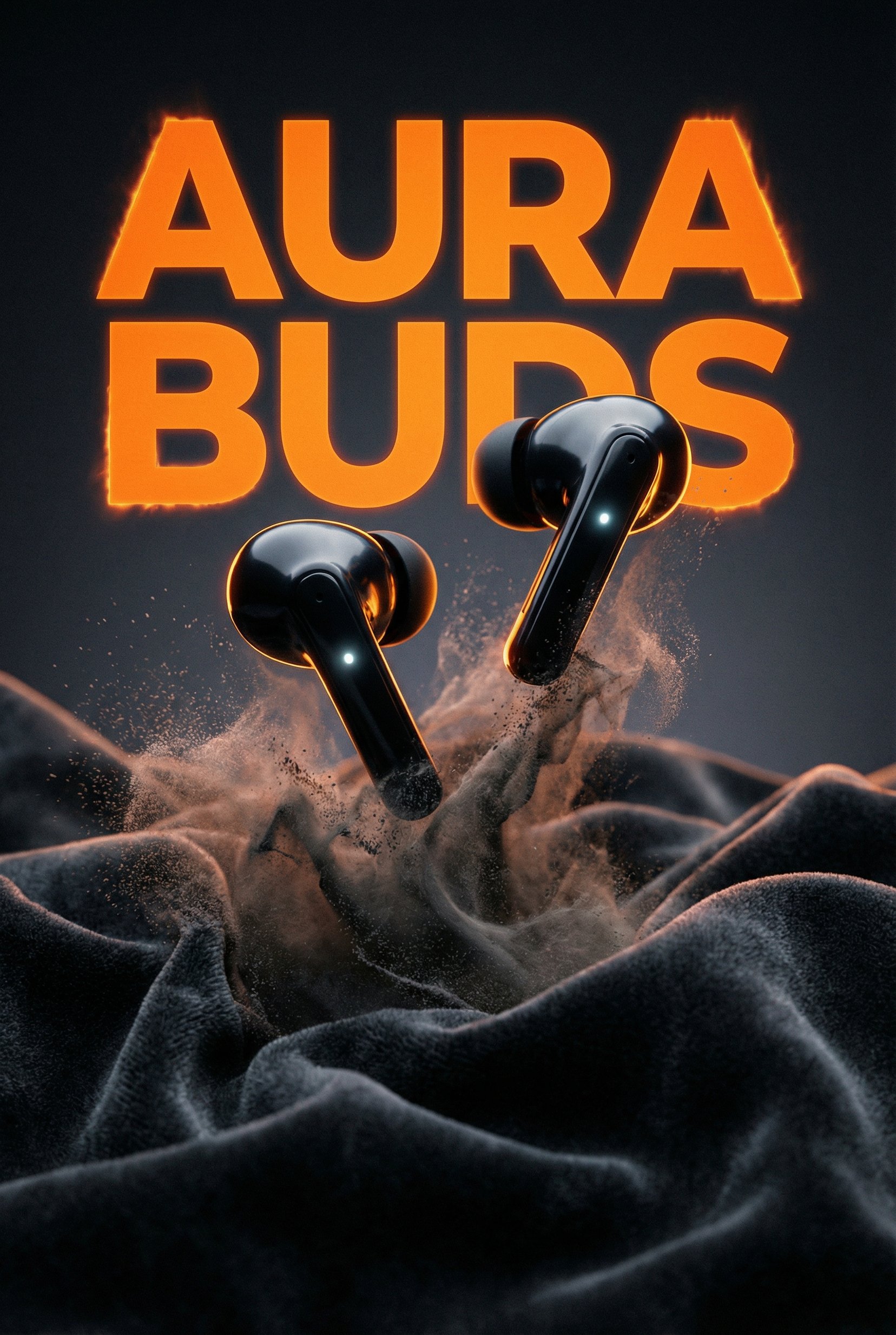 Aura Buds Poster Shoot Creative