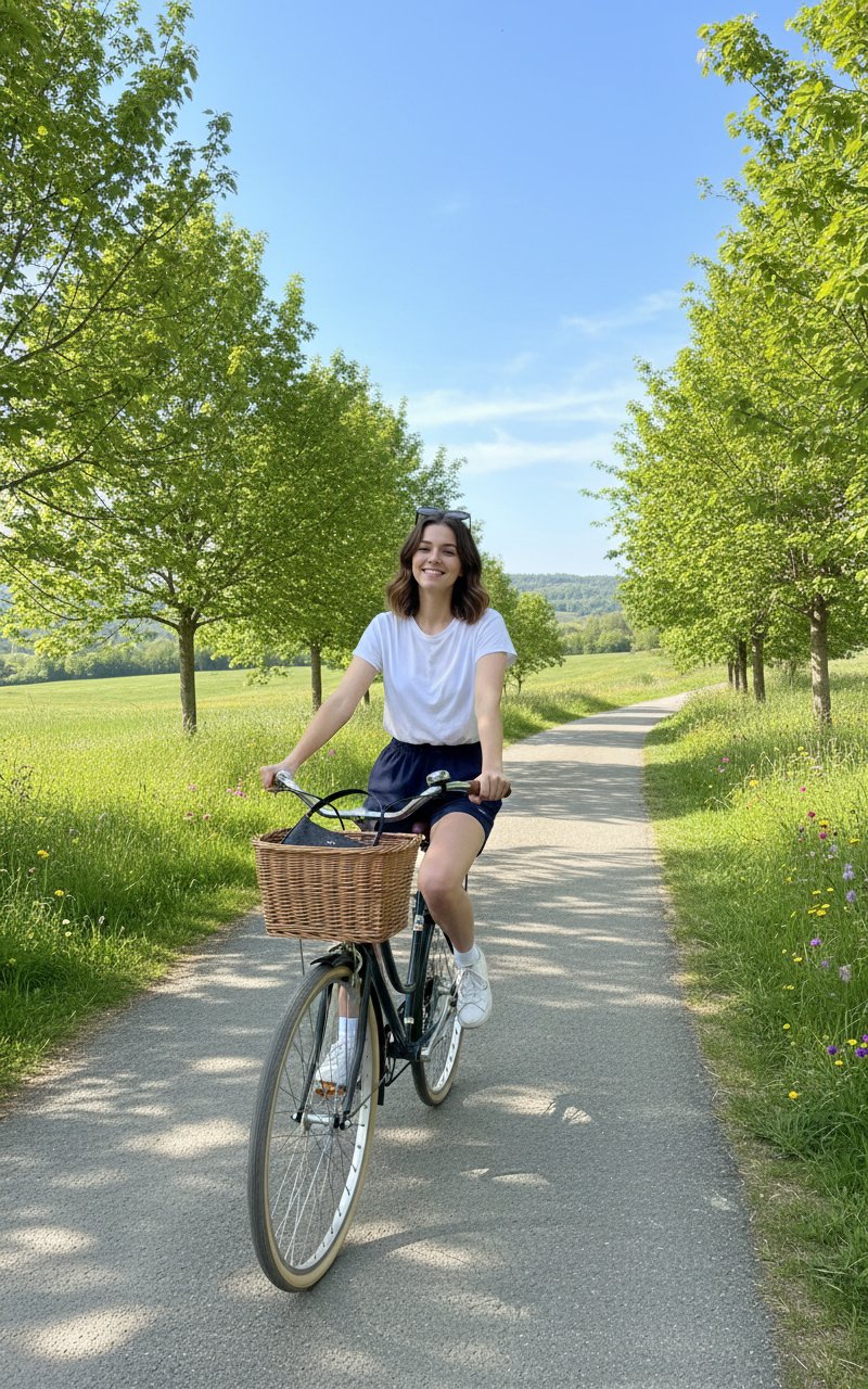 Instagram Post - Biking