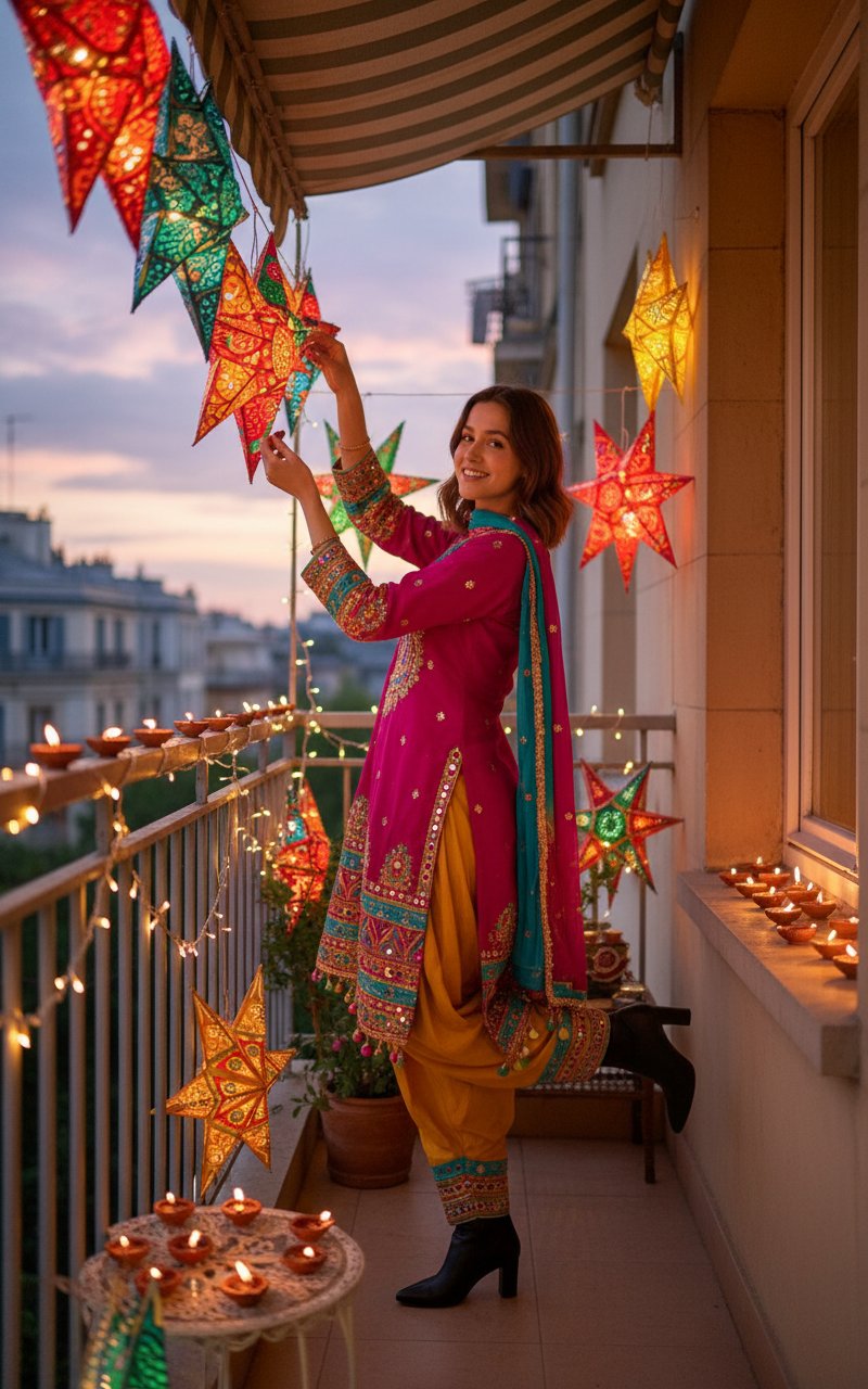 Diwali Photoshoot(Lanterns)