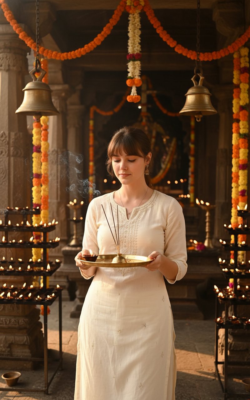 Diwali Photoshoot(Mandir)
