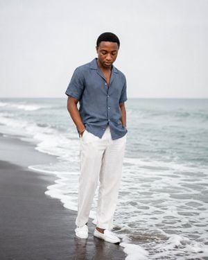Calm Beach Portrait