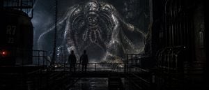 Industrial Alien Horror Encounter