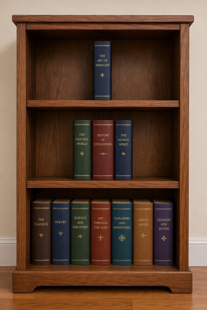 Bookshelf Logic and Spatial Reasoning Prompt