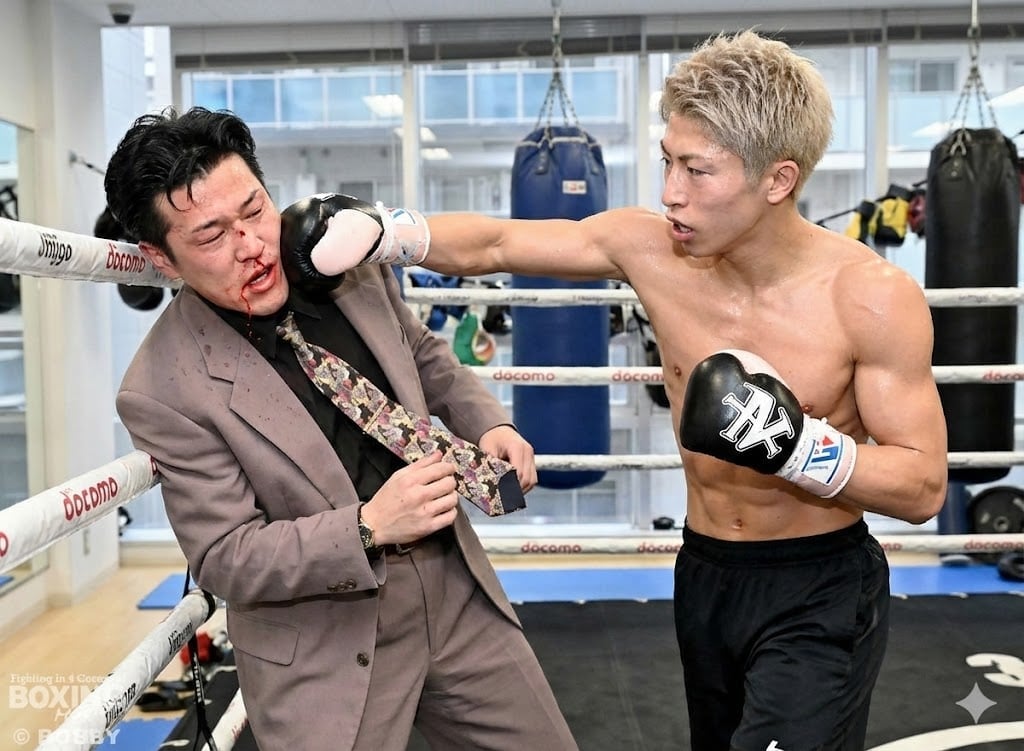 Generating a boxing match image between two specific people