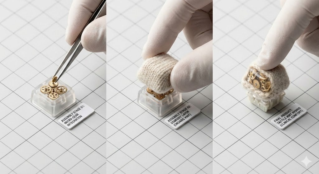 Mechanical Keyboard Keycap Product Photography Prompt