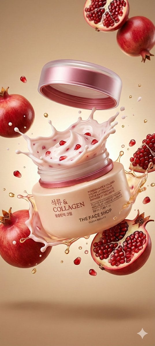 Cosmetic Jar Explosion Product Photography Prompt