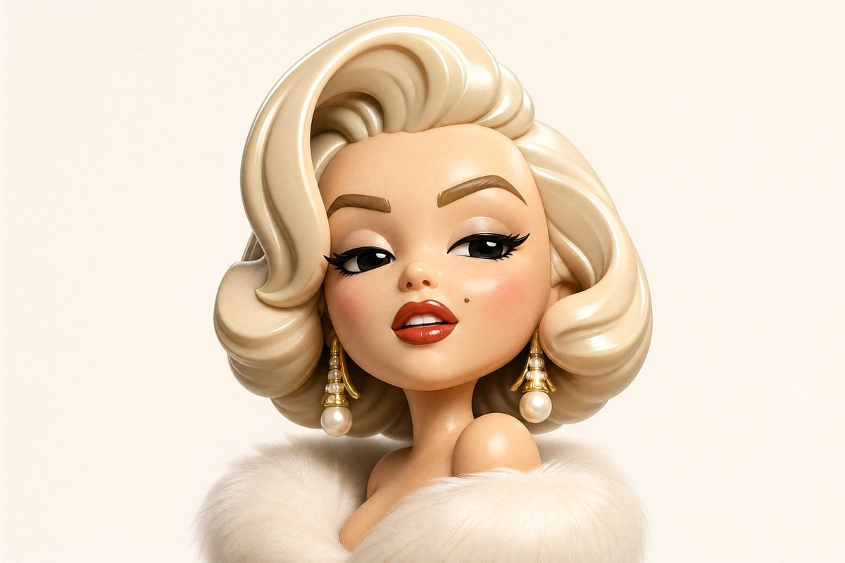Stylized 3D Vinyl Toy Avatar