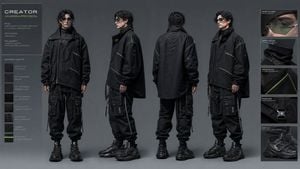 Avant-Garde Techwear Design Sheet