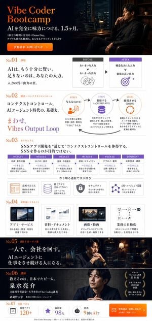 Vibe Coder Bootcamp Landing Page