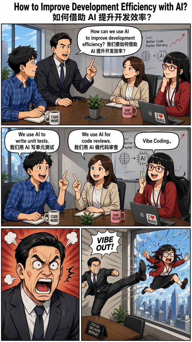 Out the Window meme comic prompt