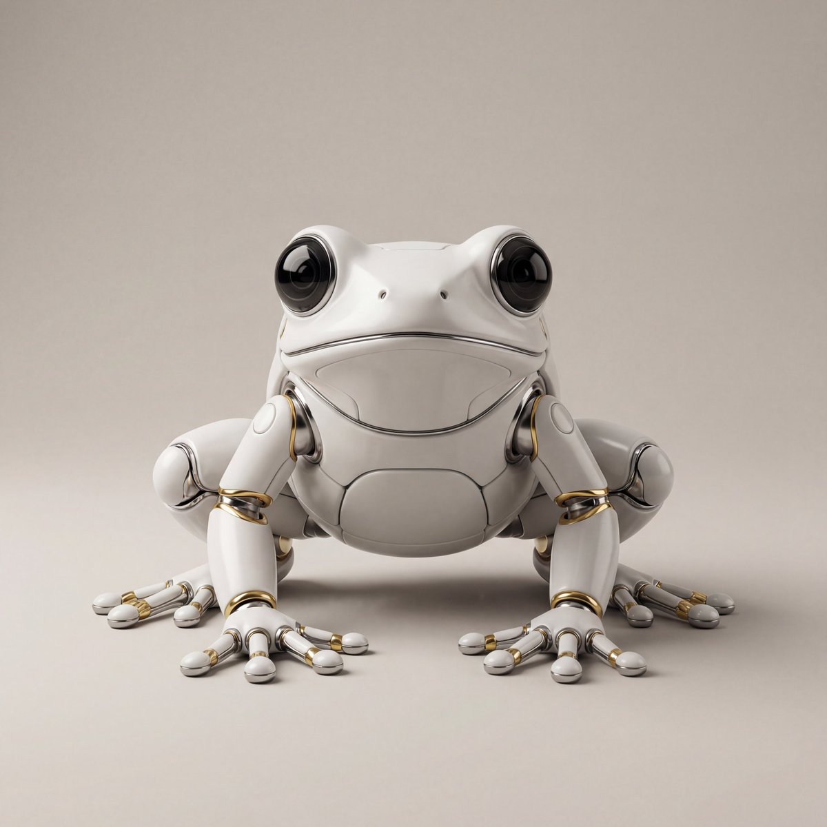Hyper-Realistic Robotic Frog Design