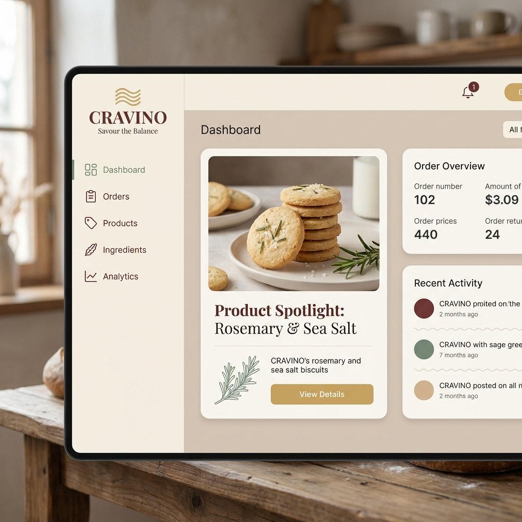 Atmospheric Product Interface Visual Prompt for SaaS UI