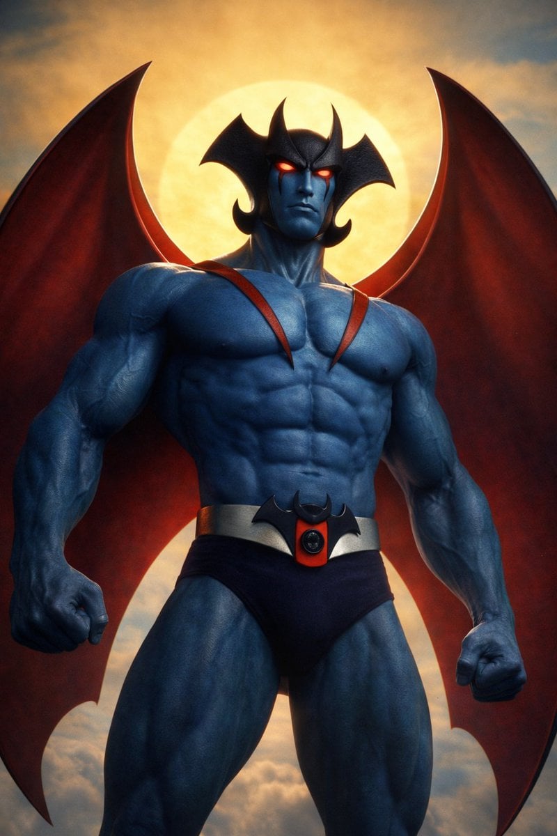 Devilman Anime Keyframe in 3DCG Style