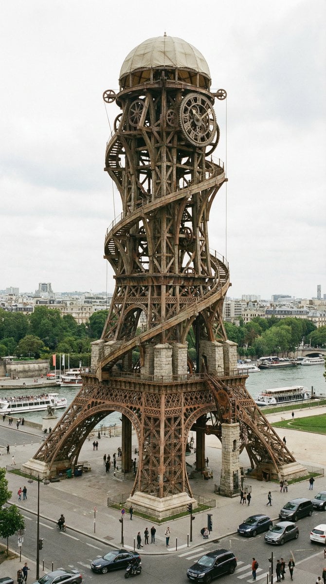 Hyper-Realistic Landmark Redesign by Famous Designer