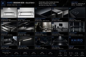 Premium Office Furniture Commercial Storyboard