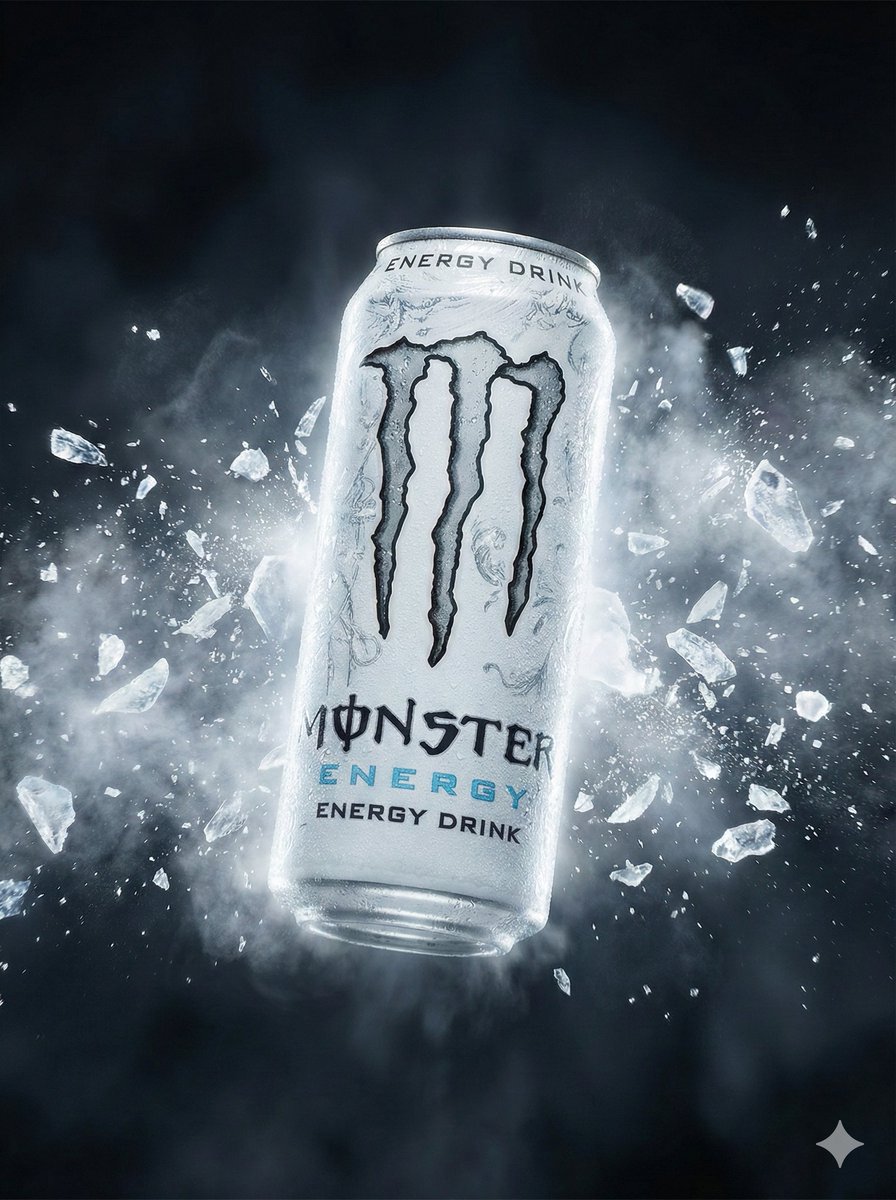 Hyper-Realistic Commercial Portrait for Monster Energy