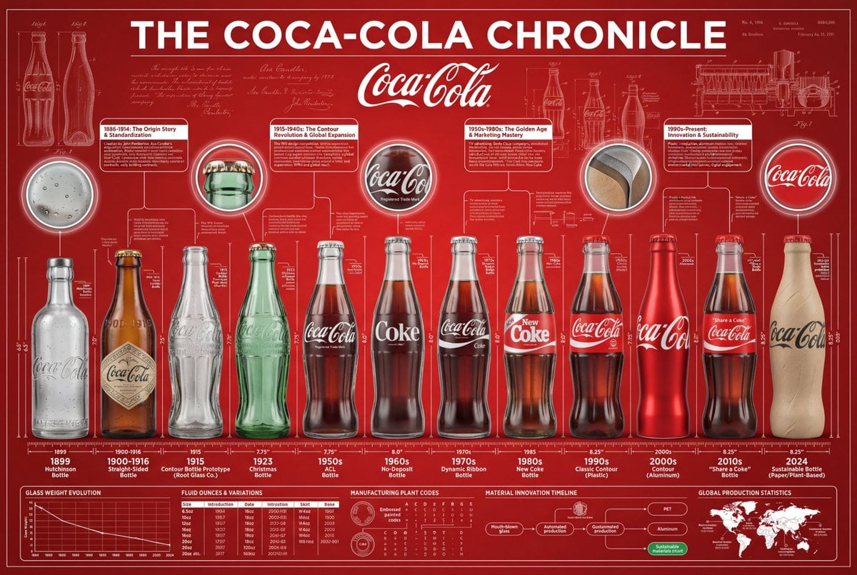Encyclopedic 3D Infographic Evolution Chart