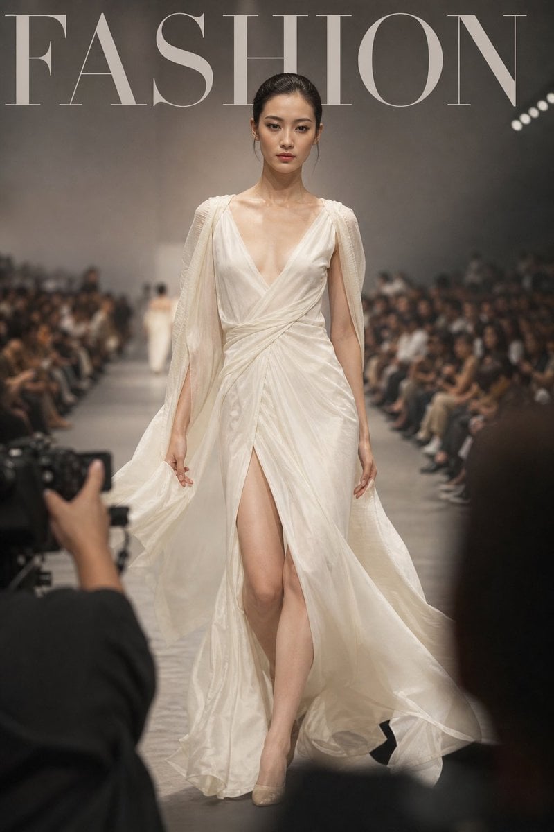 Dark Runway Luxury Fashion Magazine Cover
