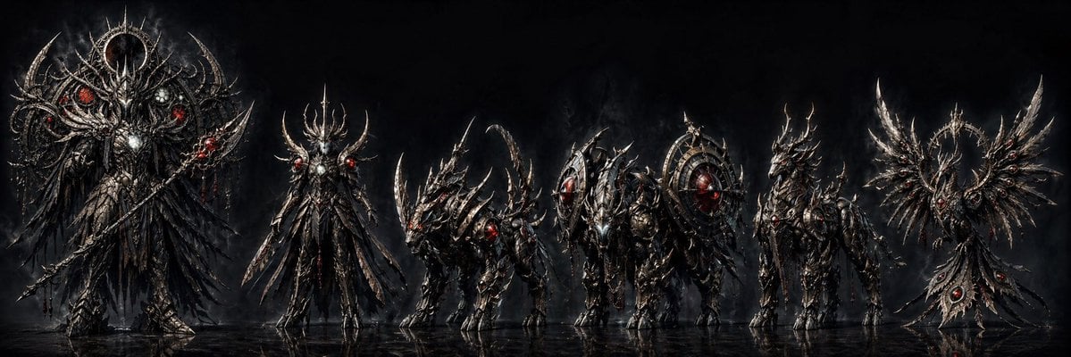 Dark Fantasy Combining Mecha Lineup