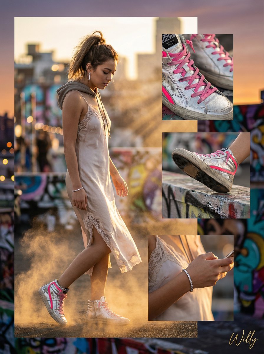 Luxury Streetwear Instagram Feed Composite