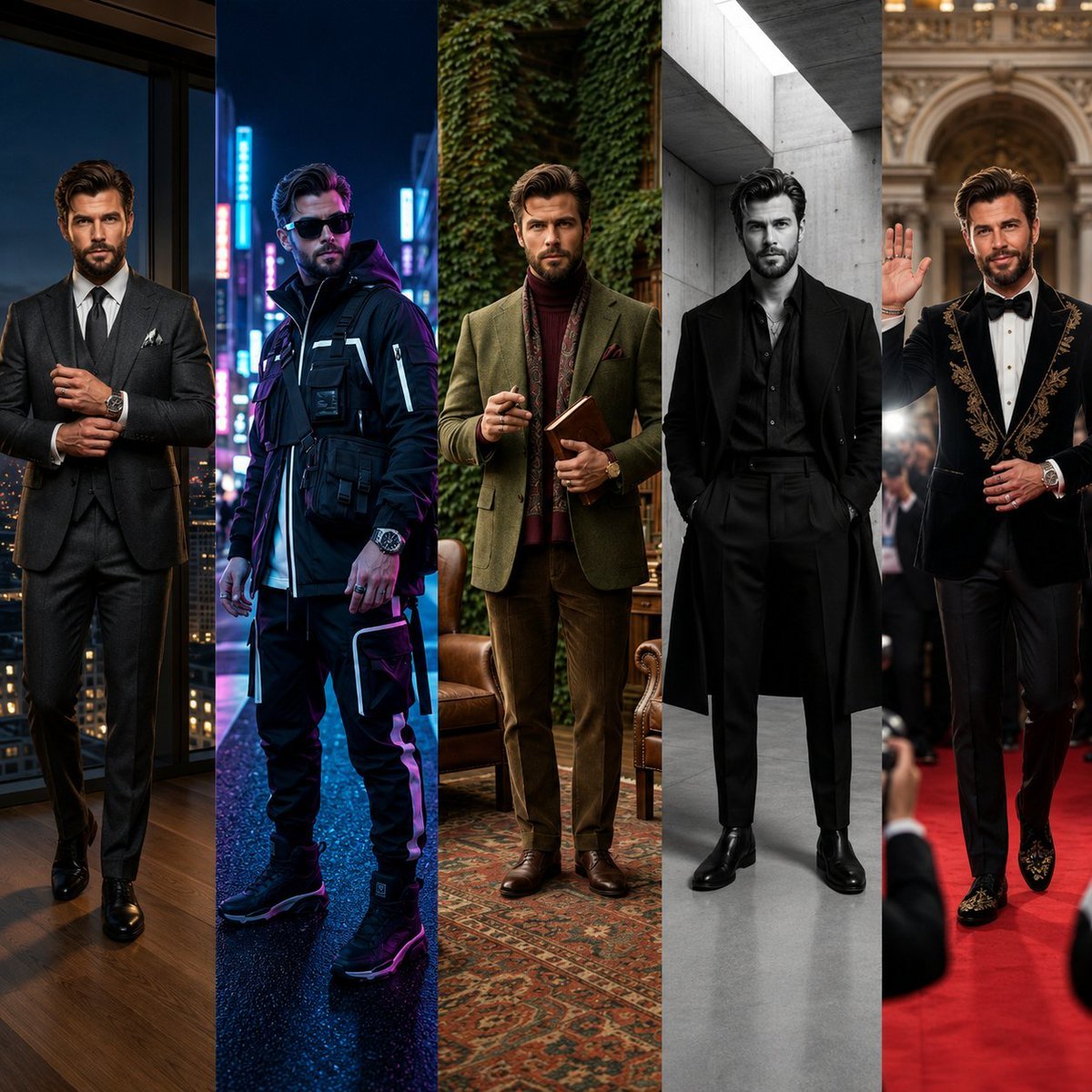 Luxury Editorial Fashion Board