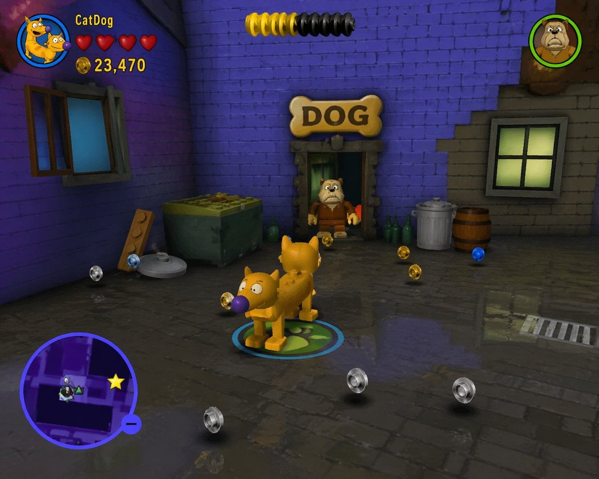 LEGO Video Game Mockup