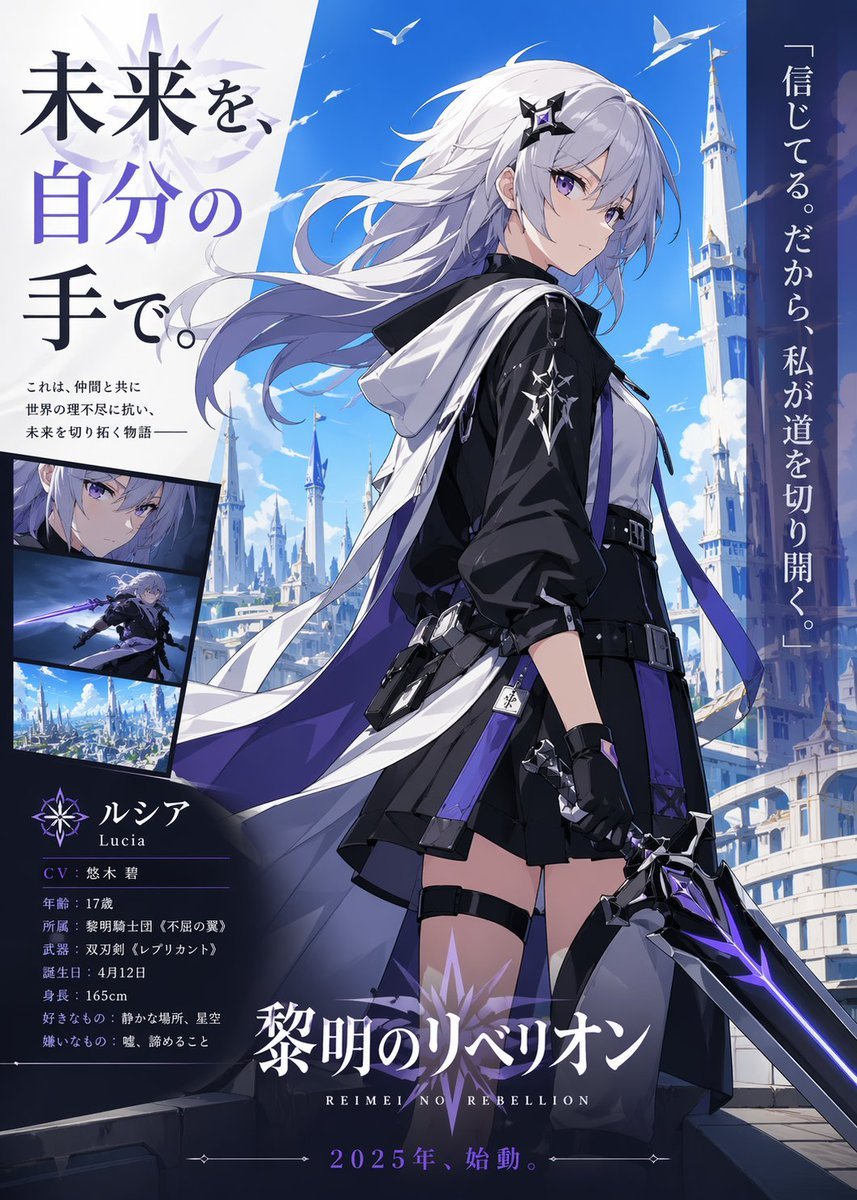 Anime Heroine Promo Poster