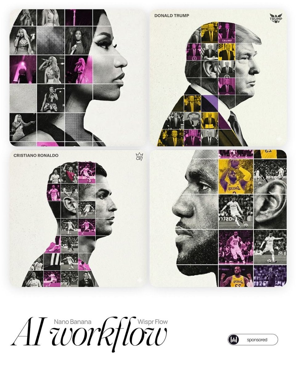 A conceptual tribute poster