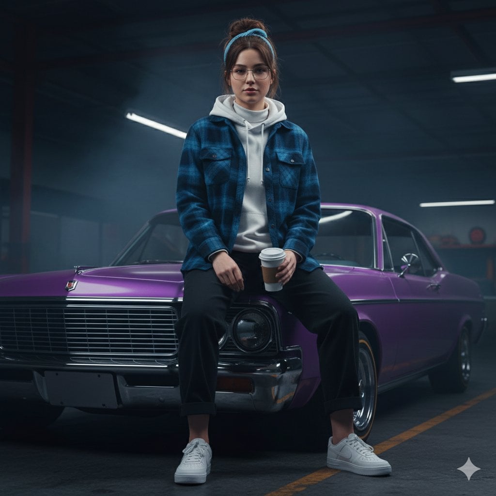 Urban Rebel Cinematic Portrait Prompt (Identity Locked)