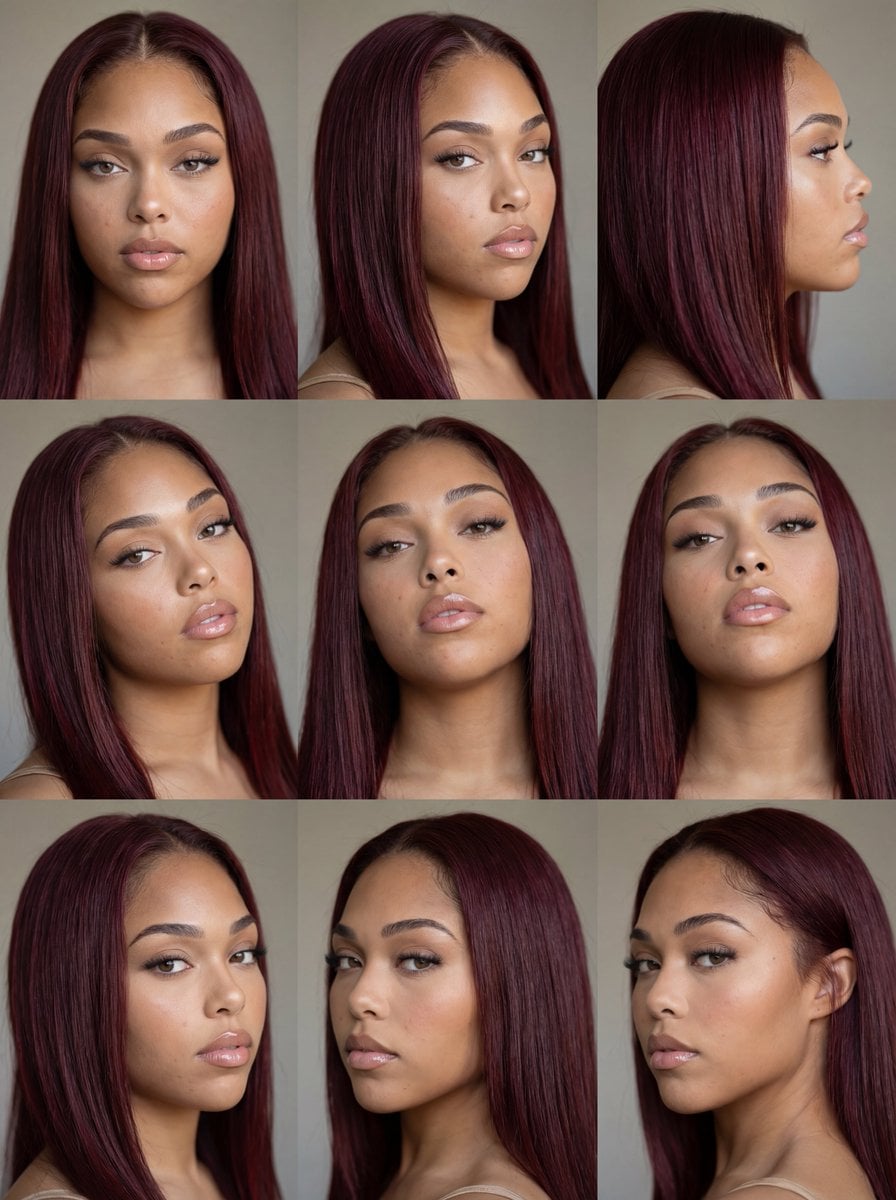Nine-Panel Face Consistency Grid Prompt for Nano Banana Pro