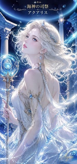 Aquarius Sea Priestess Poster