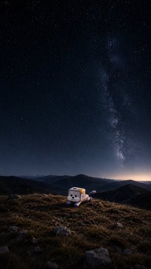 Character Toy Night Sky Wallpaper