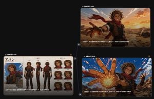 Anime Character Generation Workflow