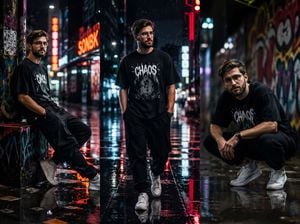 Cinematic Urban Streetwear Portrait