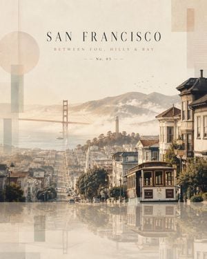 Editorial City Travel Art