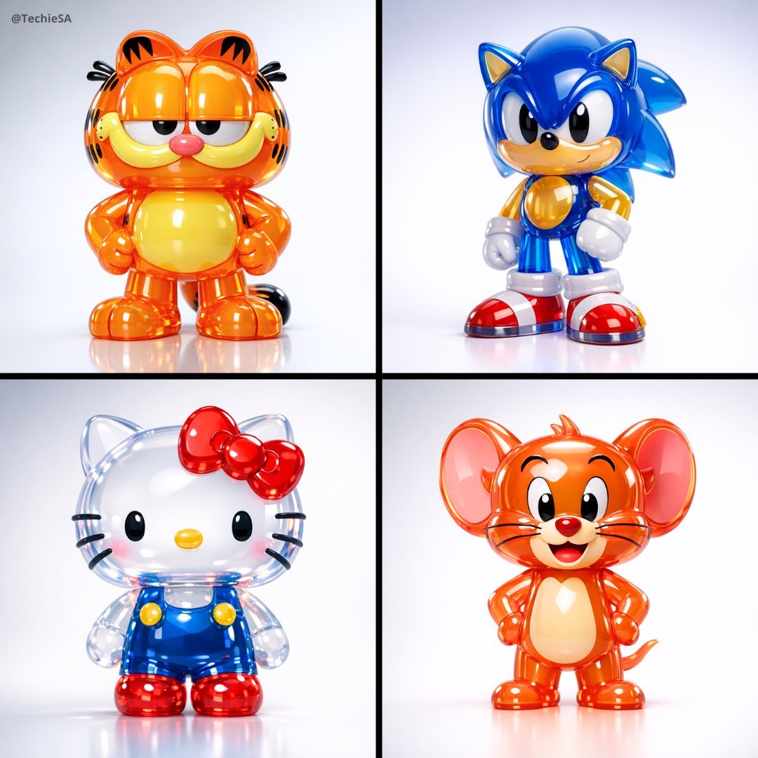 Premium 3D rendered collectible vinyl figure in a modern designer toy
