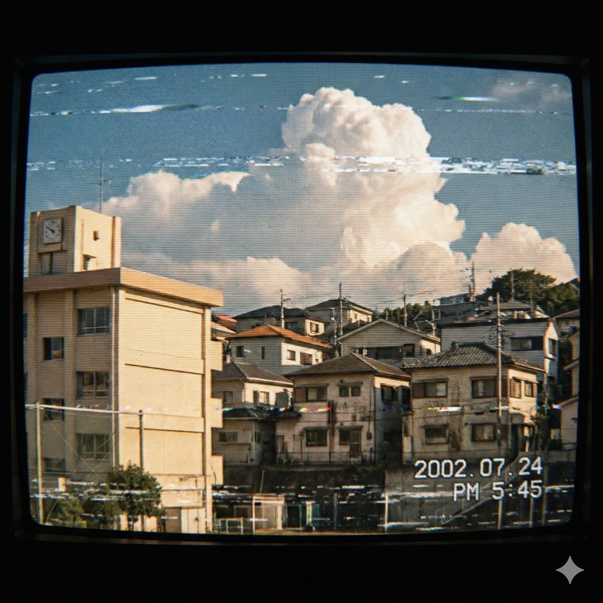 Japanese Suburb in 2000s Atmosphere