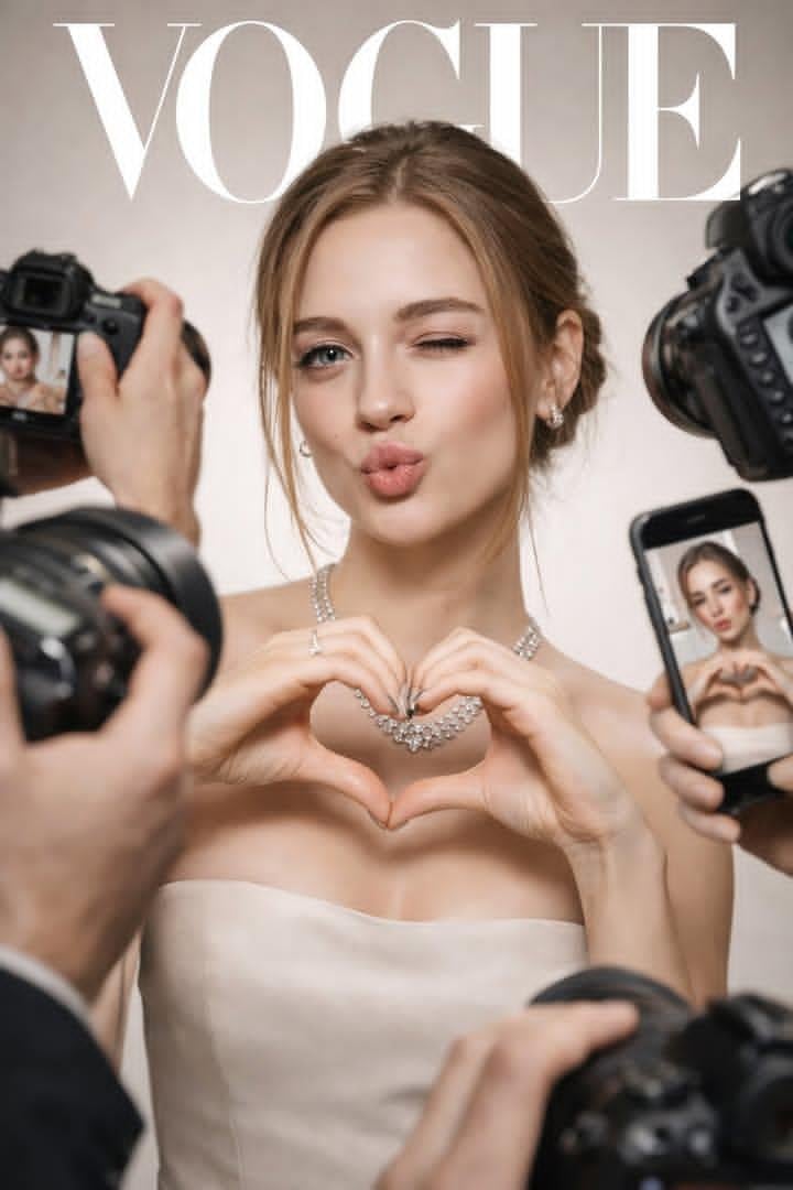 Vogue Cover Paparazzi Portrait