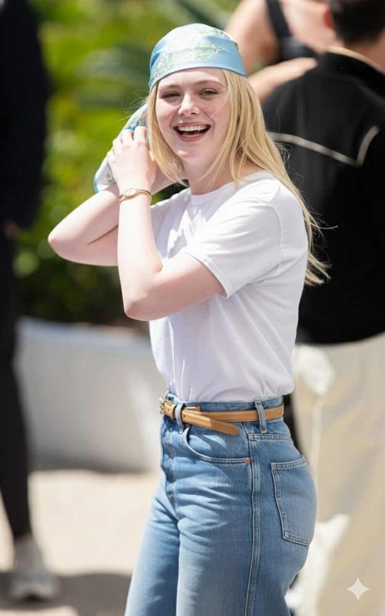 Candid Paparazzi-Style Street Photograph