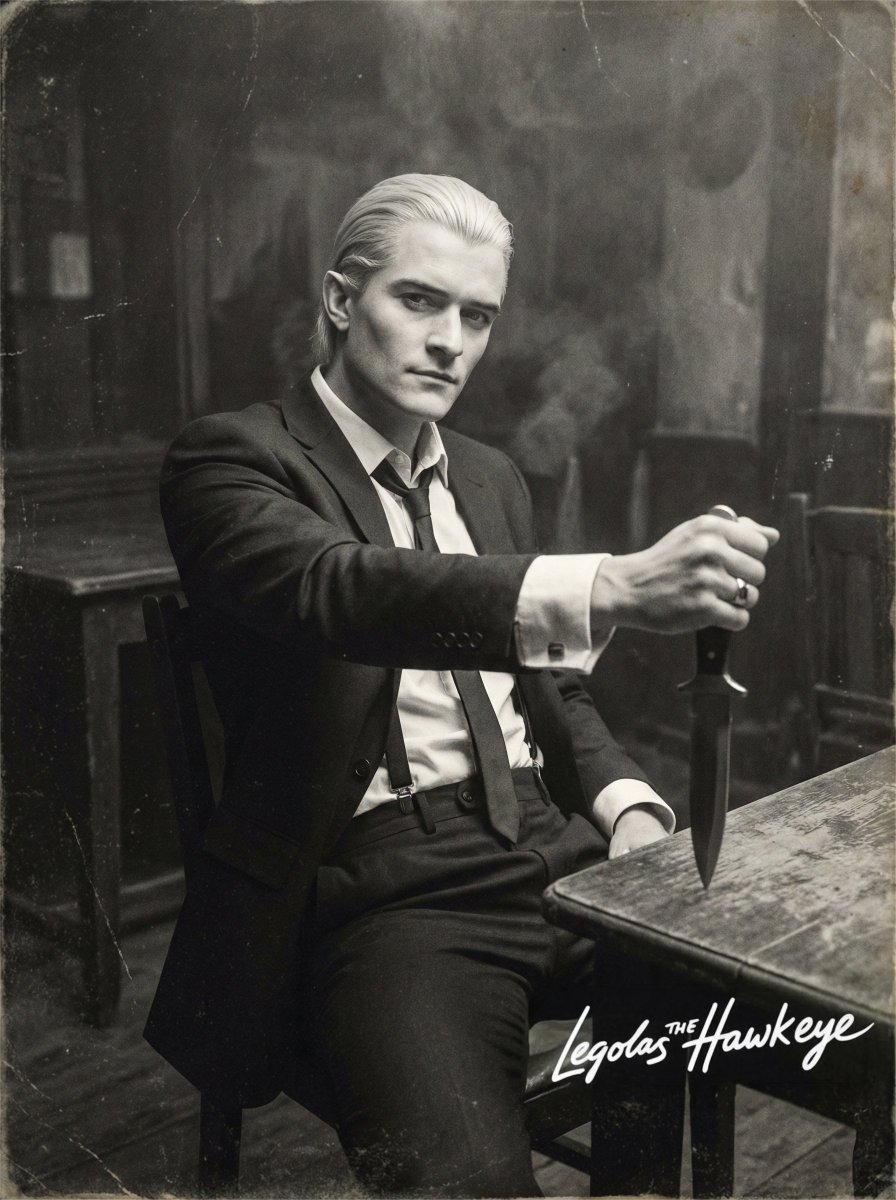 Lord of the Rings Characters as 1930s Mobsters