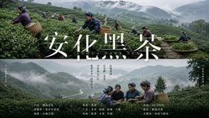 Anhua Dark Tea Mountain Poster